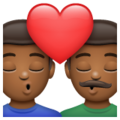 Kiss Man Man Emoji Whatsapp