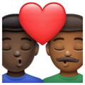 Kiss Man Man Emoji Whatsapp