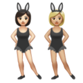 Women With Bunny Ears Emoji Whatsapp