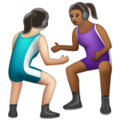 Women Wrestling Emoji Whatsapp