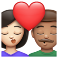 Kiss Woman Man Emoji Whatsapp