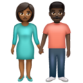 Woman And Man Holding Hands Emoji Whatsapp