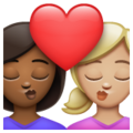 Kiss Woman Woman Emoji Whatsapp