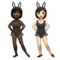 Women With Bunny Ears Emoji Whatsapp