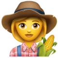 Woman Farmer Emoji Whatsapp