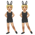 People With Bunny Ears Emoji Whatsapp