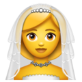 Woman With Veil Emoji Whatsapp