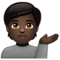 Person Tipping Hand Emoji Whatsapp