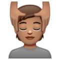 Person Getting Massage Emoji Whatsapp