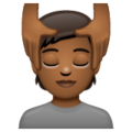 Person Getting Massage Emoji Whatsapp
