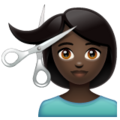 Woman Getting Haircut Emoji Whatsapp
