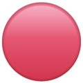 Large Red Circle Emoji Whatsapp
