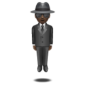 Person In Suit Levitating Emoji Whatsapp