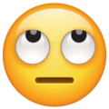 Face With Rolling Eyes Emoji Whatsapp