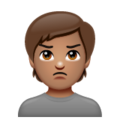Person Pouting Emoji Whatsapp