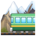 Mountain Railway Emoji Whatsapp
