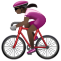 Woman Biking Emoji Whatsapp