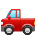 Pickup Truck Emoji Whatsapp