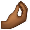 Pinched Fingers Emoji Whatsapp