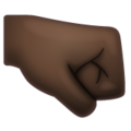Right Facing Fist Emoji Whatsapp