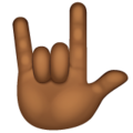 Love You Gesture Emoji Whatsapp