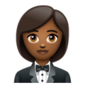 Woman In Tuxedo Emoji Whatsapp