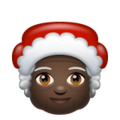 Mrs Claus Emoji Whatsapp