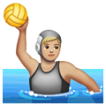 Person Playing Water Polo Emoji Whatsapp