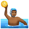 Man Playing Water Polo Emoji Whatsapp