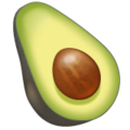 Avocado Emoji Whatsapp