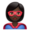 Woman Superhero Emoji Whatsapp