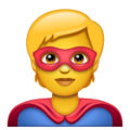 Superhero Emoji Whatsapp
