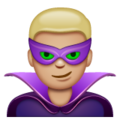 Man Supervillain Emoji Whatsapp
