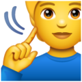 Deaf Person Emoji Whatsapp