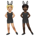 People With Bunny Ears Emoji Whatsapp