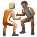 People Wrestling Emoji Whatsapp