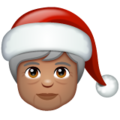 Mx Claus Emoji Whatsapp