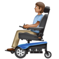 Person In Motorized Wheelchair Emoji Whatsapp