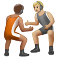 People Wrestling Emoji Whatsapp