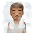 Man In Steamy Room Emoji Whatsapp