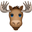 Moose Emoji Whatsapp