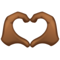 Heart Hands Emoji Whatsapp