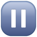 Pause Button Emoji Whatsapp