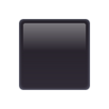 Black Medium Small Square Emoji Whatsapp