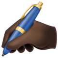 Writing Hand Emoji Whatsapp