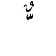 Arabic Ligature Shadda With Dammatan Isolated Form