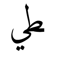 Arabic Ligature Tah With Yeh Final Form