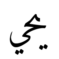 Arabic Ligature Yeh With Hah With Yeh Final Form