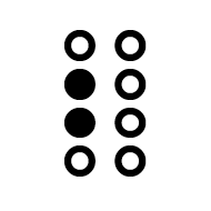 Braille Pattern Dots-23