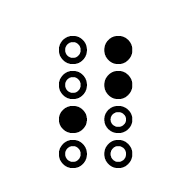Braille Pattern Dots-345
